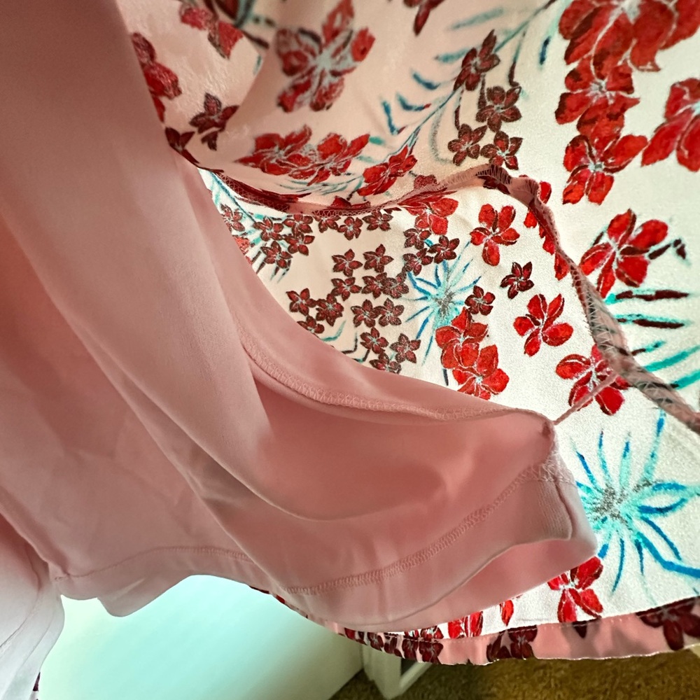 Candie's Pink and Red Floral Dress - Picture 5 of 6